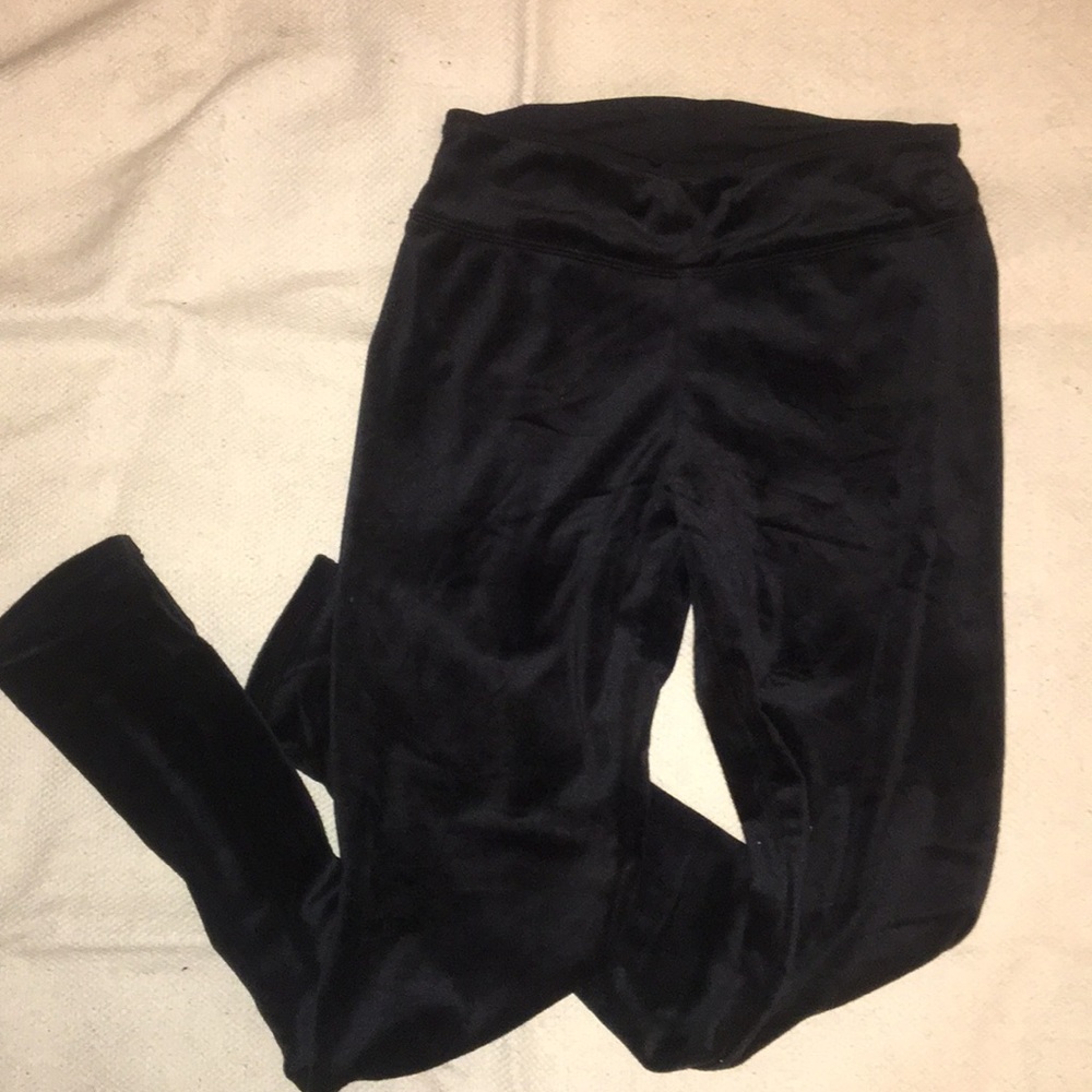 Velour leggings